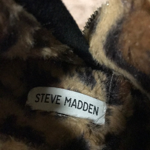 Cheetah fur wedges booties. - Picture 3 of 4